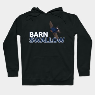 jz.birds Barn Swallow Bird Watching Birder Design Hoodie